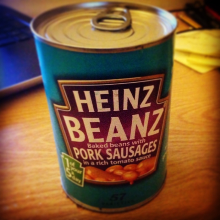 Heinz Baked Beans with Pork Sausages