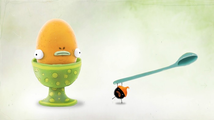 Chuchel VS an enormous egg
