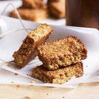 Flapjacks: Baked Cereal Bar is Rectangular and Golden