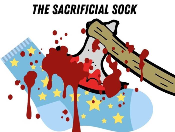 The sacrificial sock