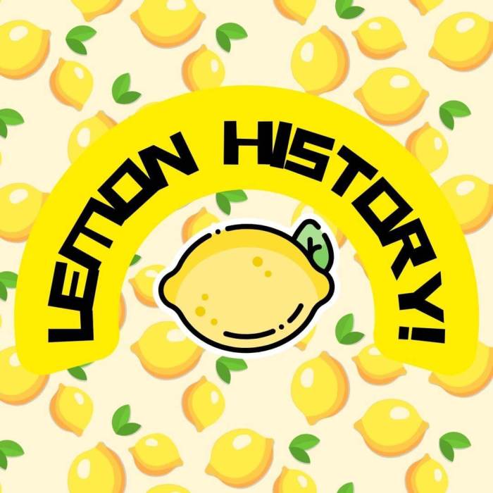 Lemon history with many lemons