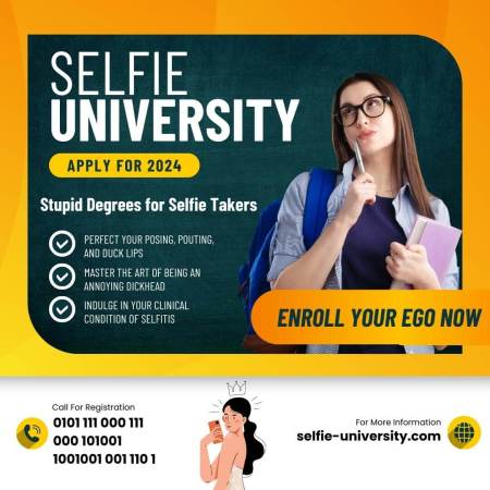 Selfie University - Enrol Now for Ego Admissions
