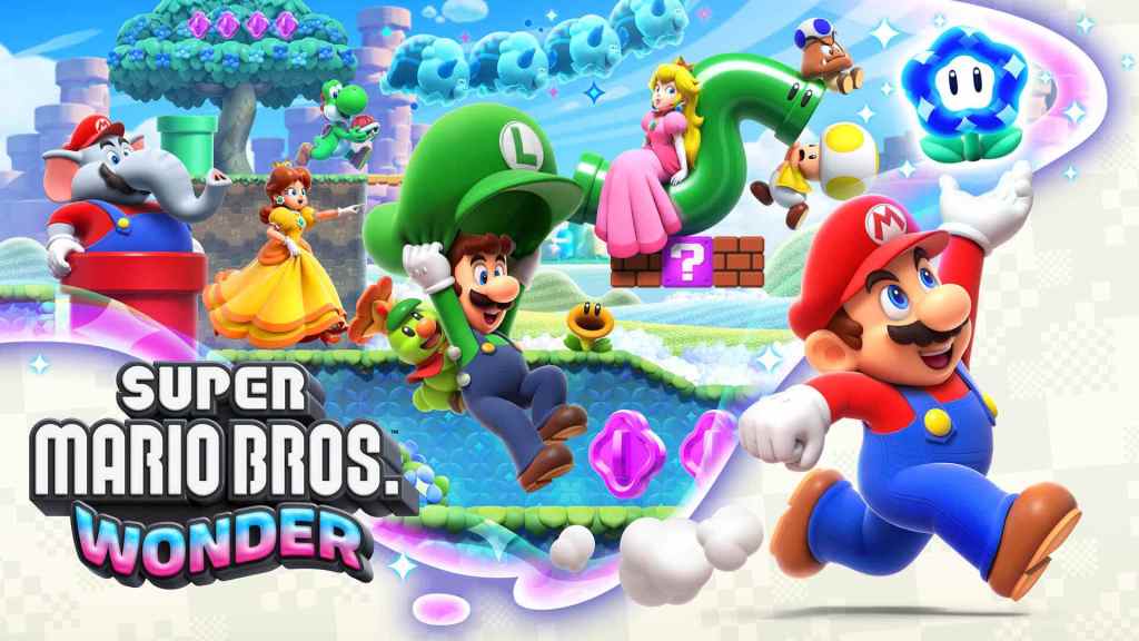 Super Mario Bros. Wonder on the Nintendo Switch