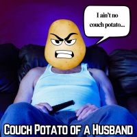 Agony Aunt: "My husband is a couch potato..." 🥔